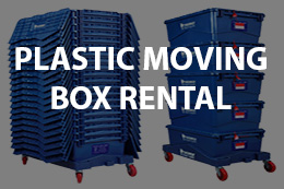Plastic Moving Box Rental
